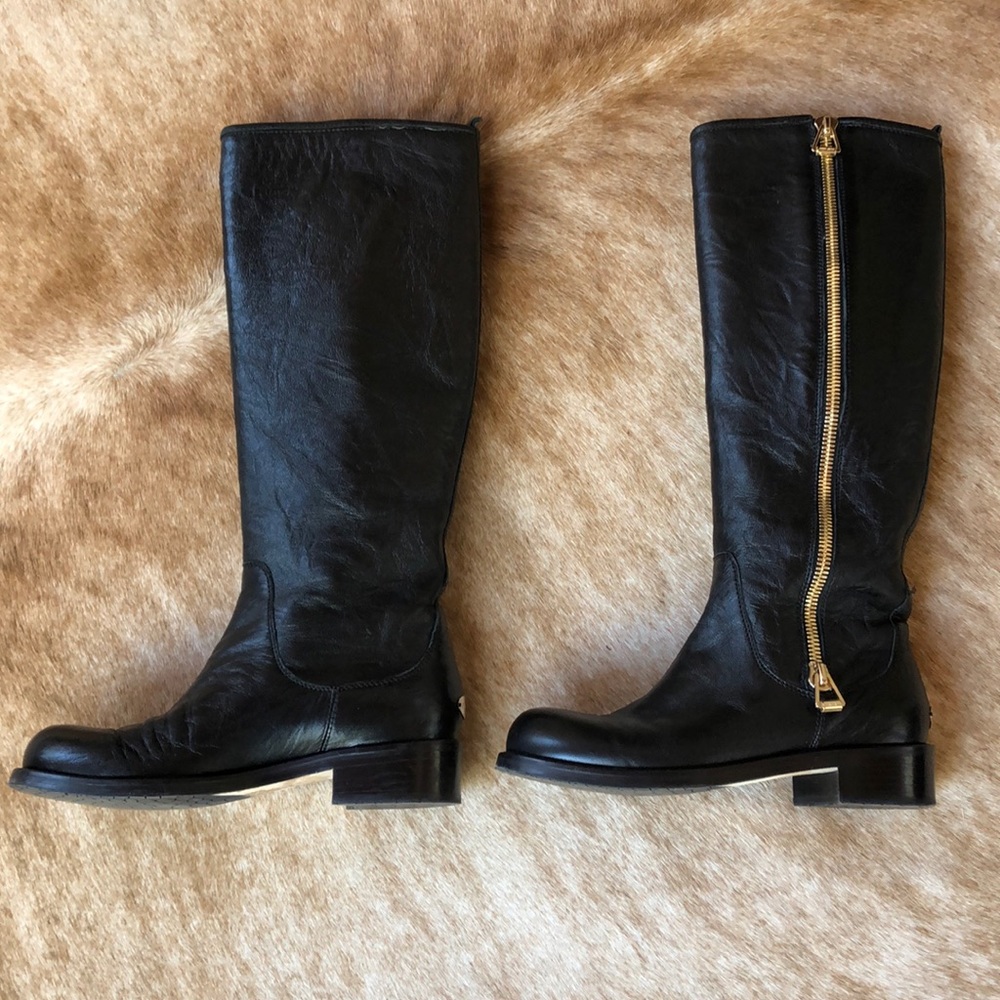 Jimmy Choo Doreen Tall Biker Boots - Almost New